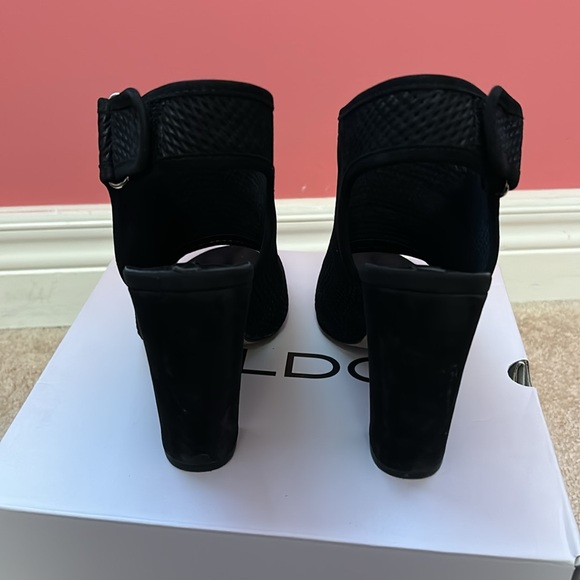 Black Aldo Sandal - Picture 3 of 4